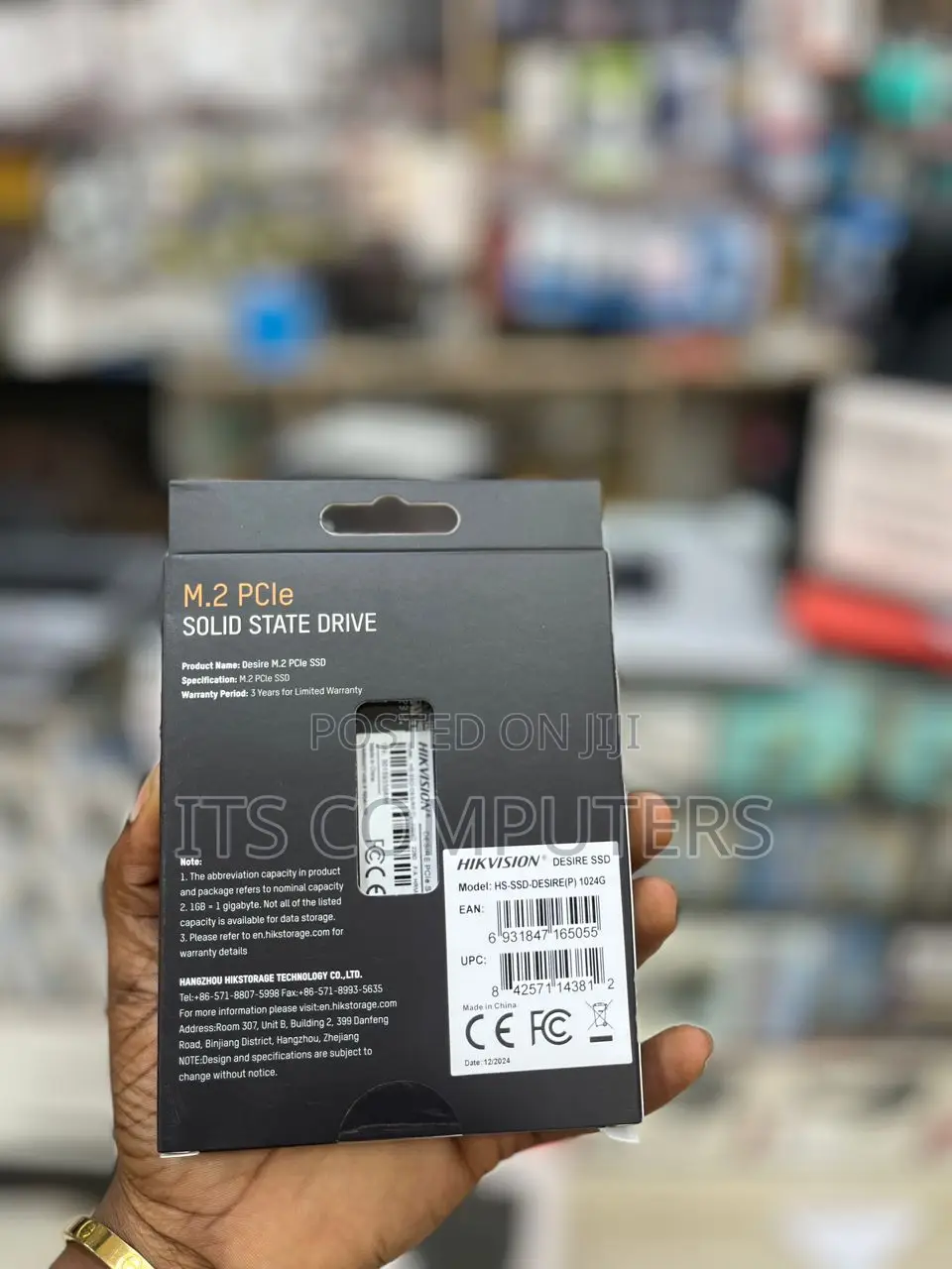1tb Hikvision M.2 Pcle SSD