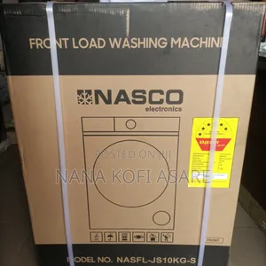 Nasco 10kg Front Load Washing Machine