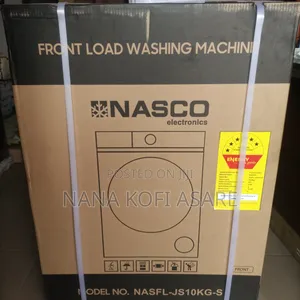 Nasco 10kg Front Load Washing Machine