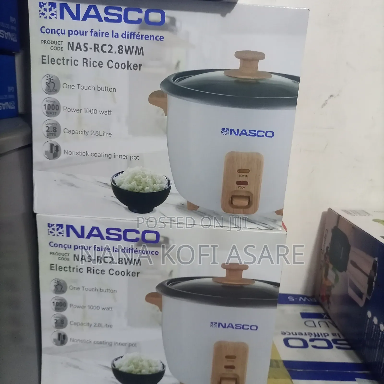 Nasco 2.8litres Rice Cooker