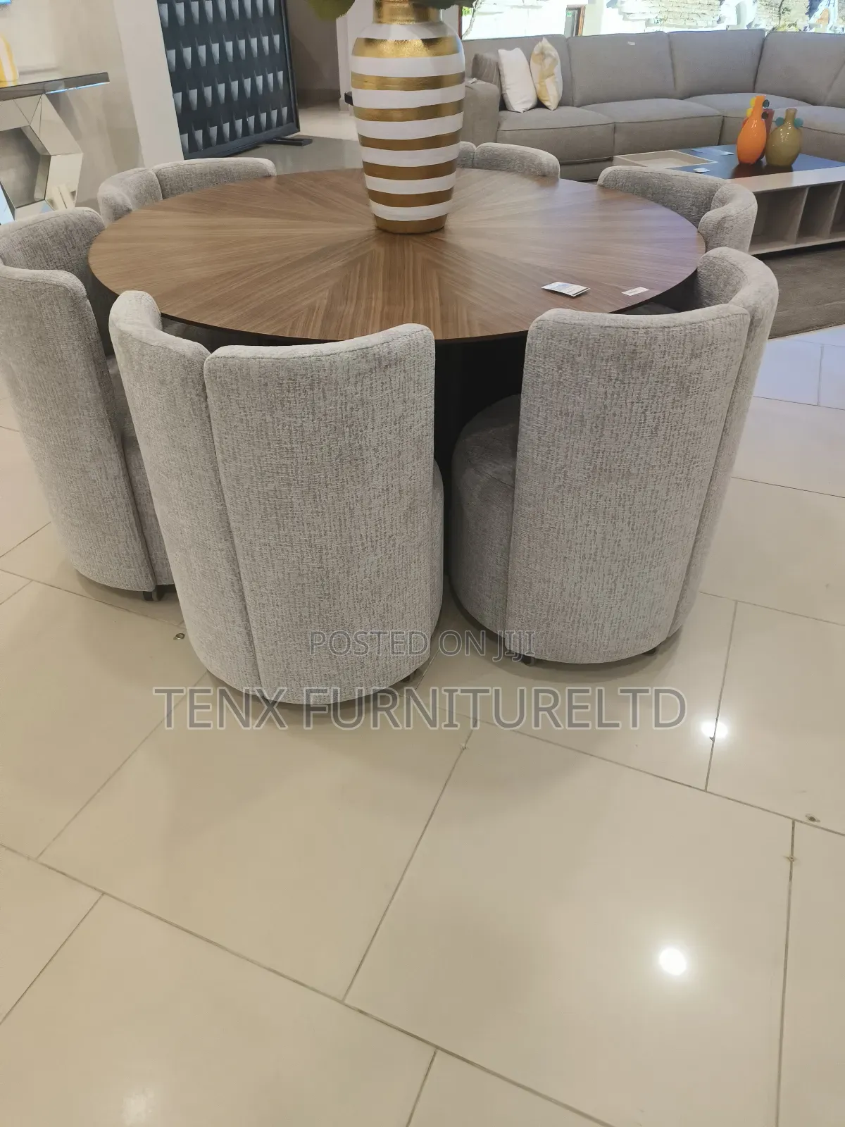 Dining Set (6 Seater)Oval