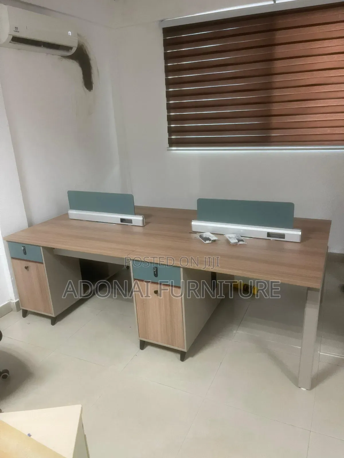 4 in 1 Wooden Cubicle ( Wood Metal)