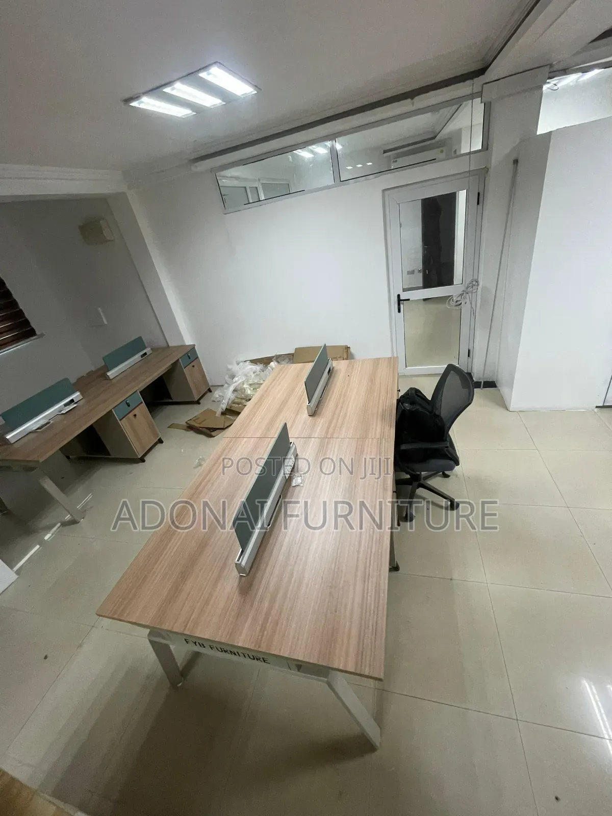4 in 1 Wooden Cubicle ( Wood Metal)