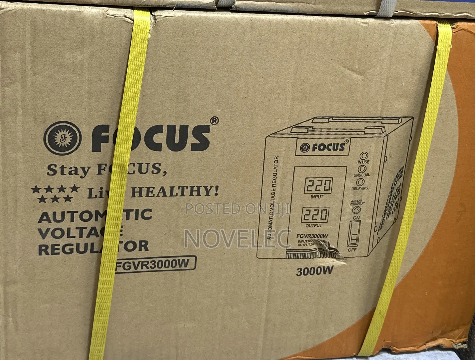 Focus Automatic Voltage Regulator (2000w, 3000w 5000w)
