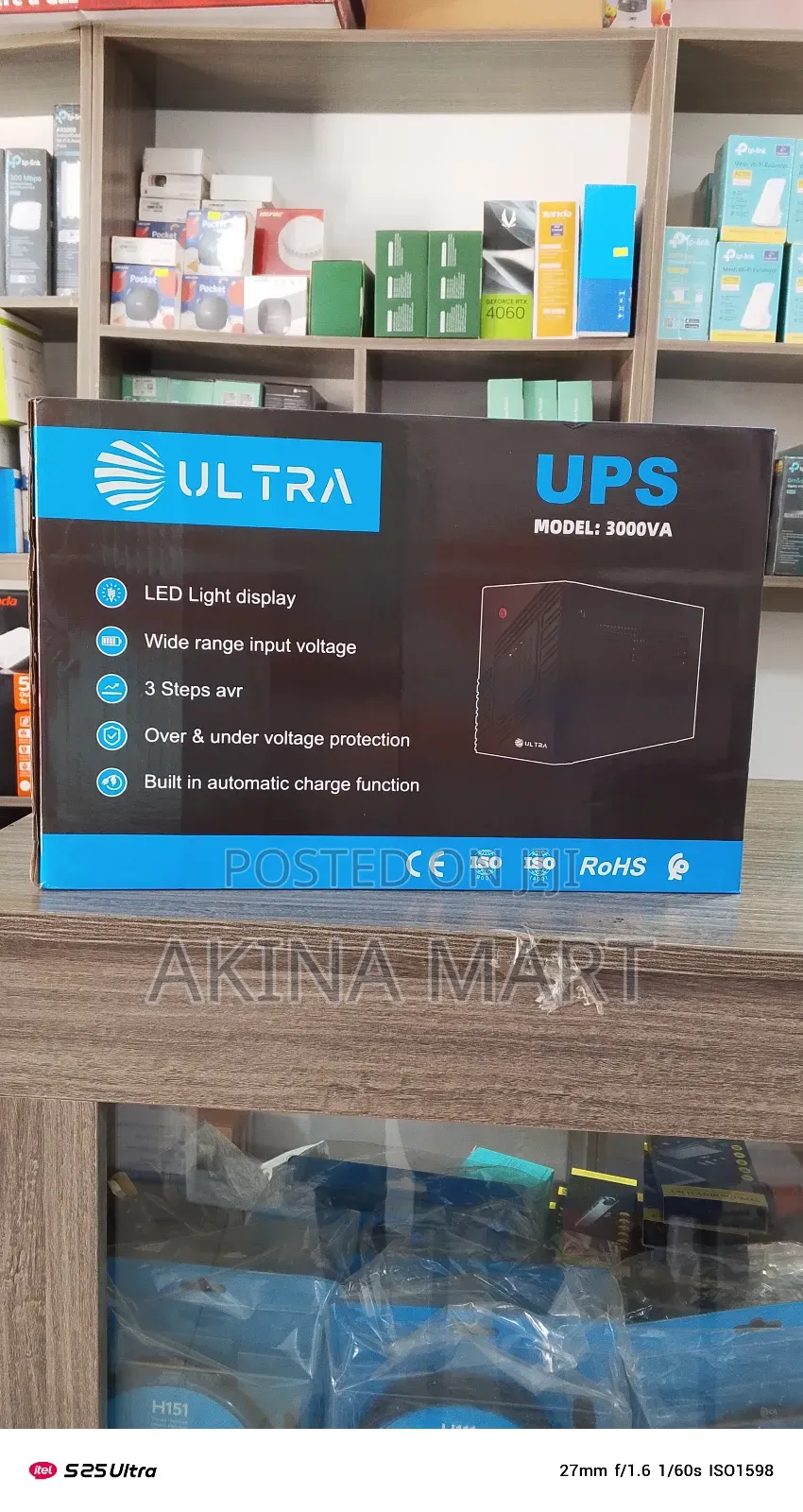 3kva Ups 3000va Ultra Ups Led Light Display