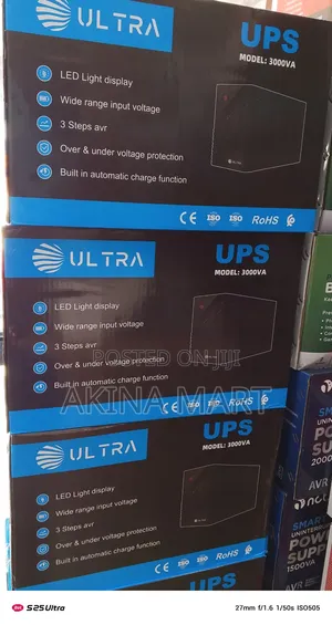 3kva Ups 3000va Ultra Ups Led Light Display