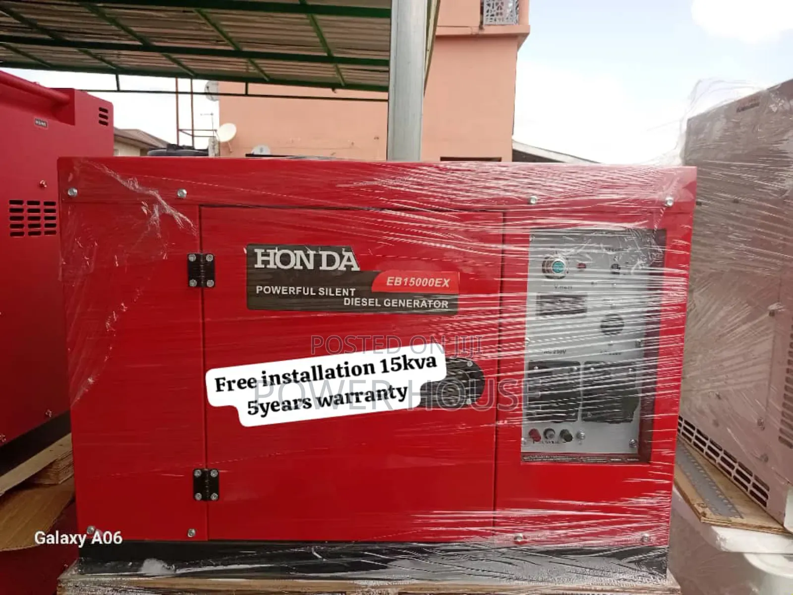 Alpha Reserve Honda 15kva 16500watts Diesel 15kva