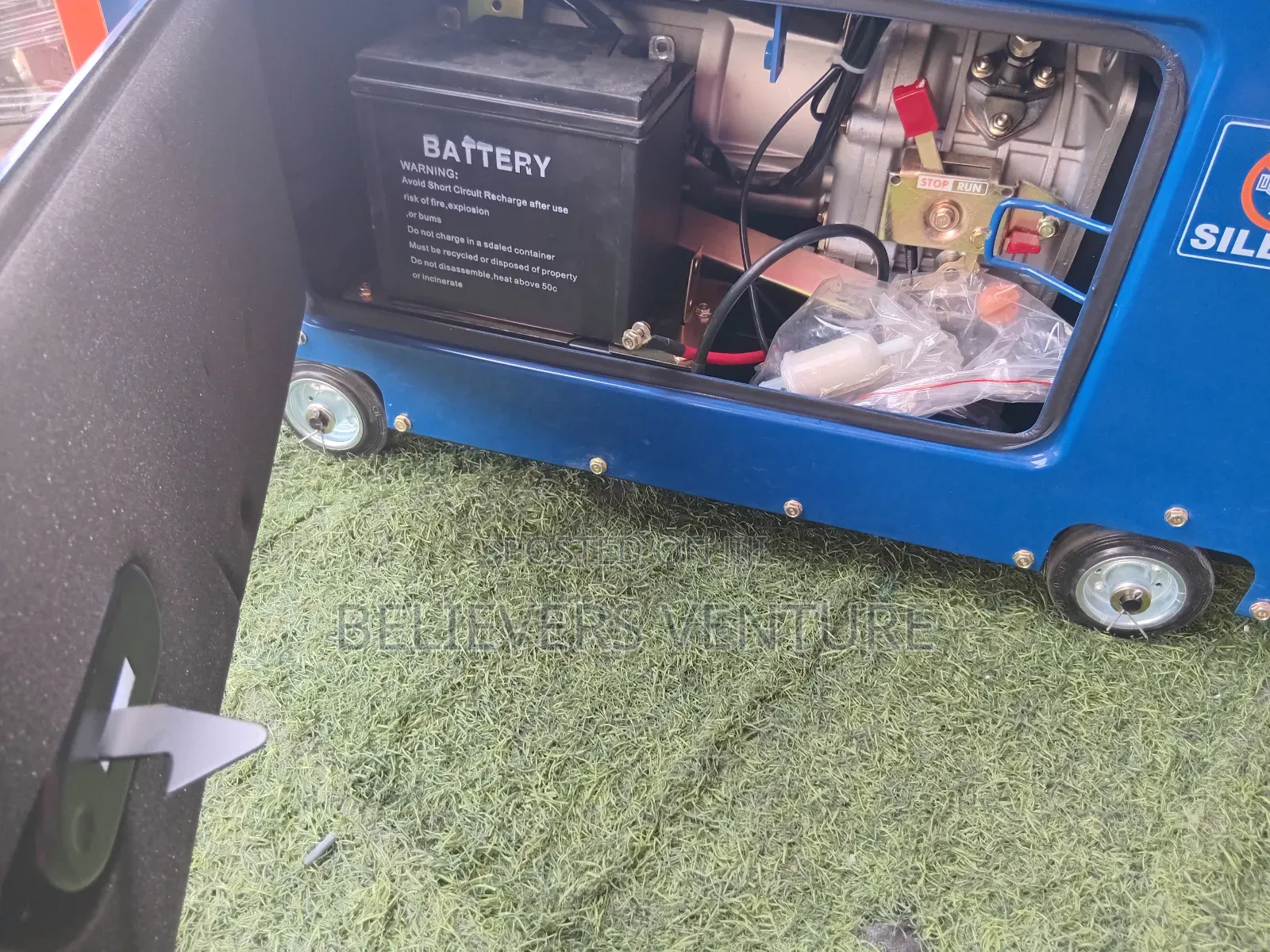 Keystart Single Phase Generator 13000w Generator Perkins