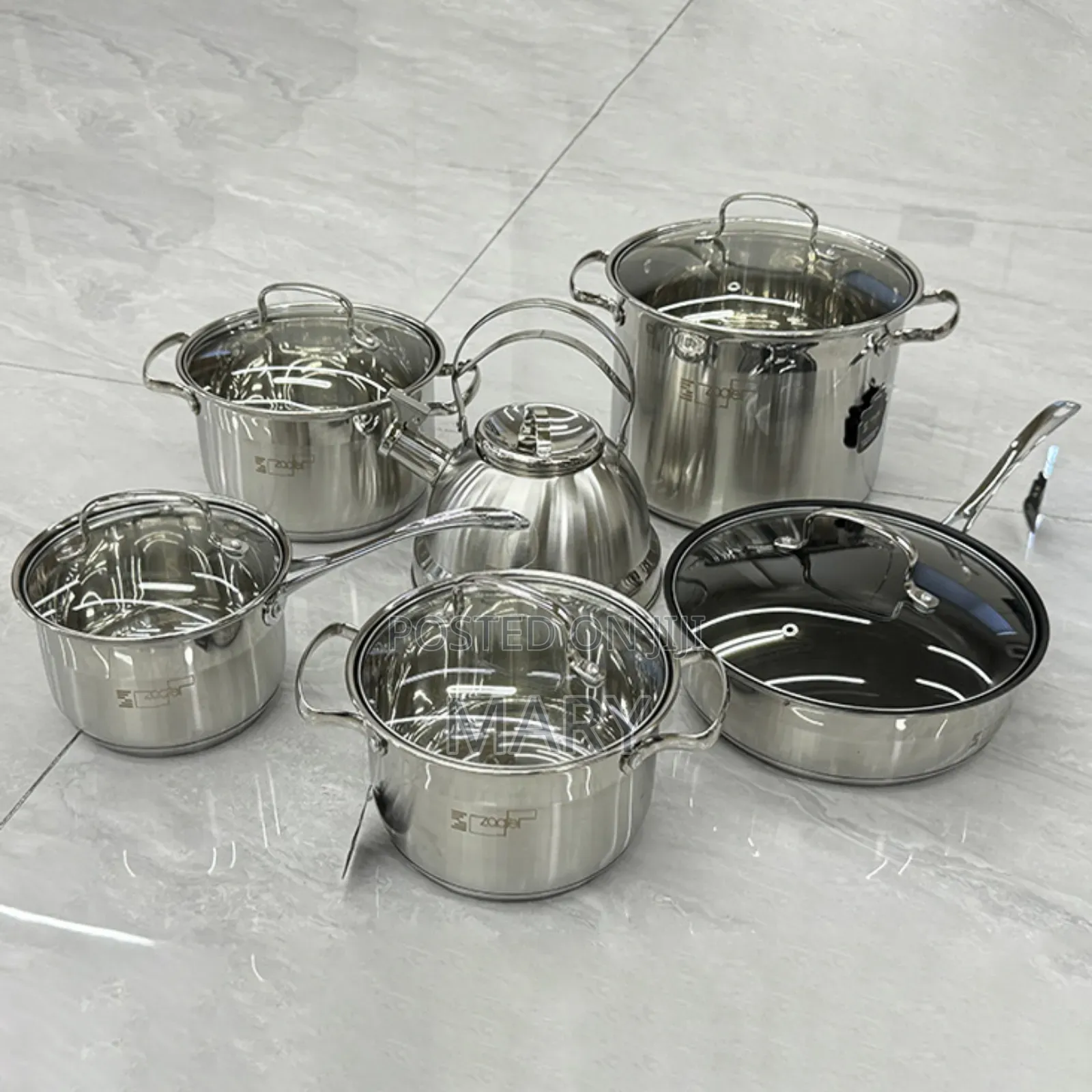 Zepter Stainless Steel Cookware Set