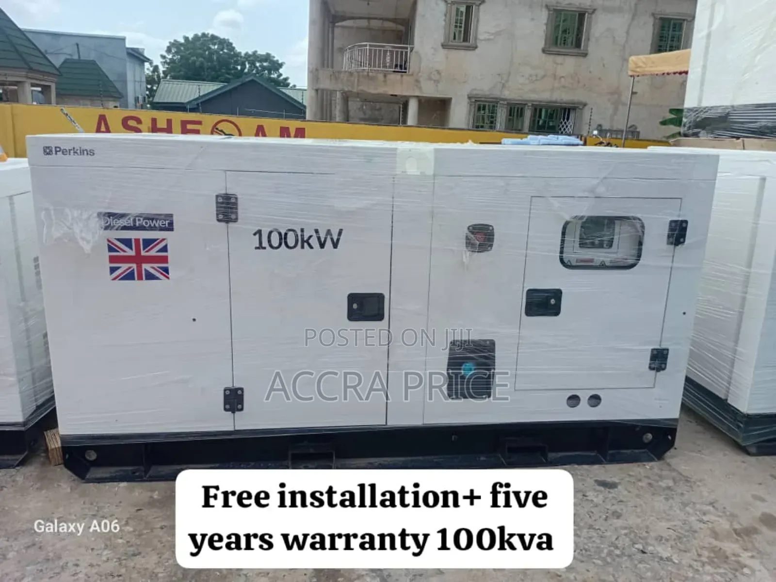 Unadulterated Perkins Generator Diesel 100kva Diesel Gen Uk