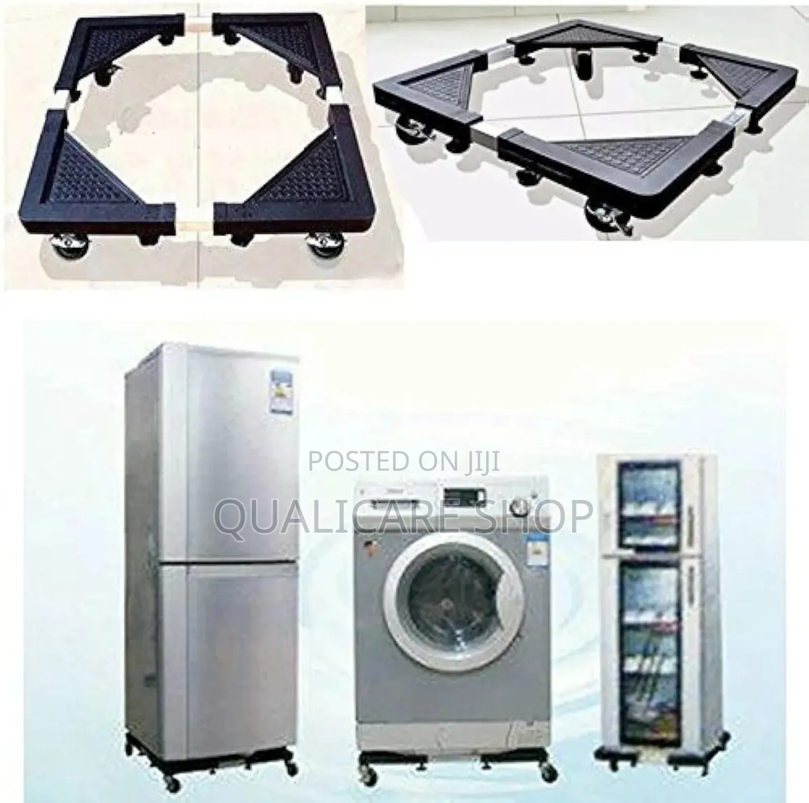 Multi-Function Adjusting Frame Fridge/Washing Machine Stand