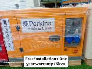 Unadulterated Perkins Generator Diesel 15kva Diesel Gen Uk