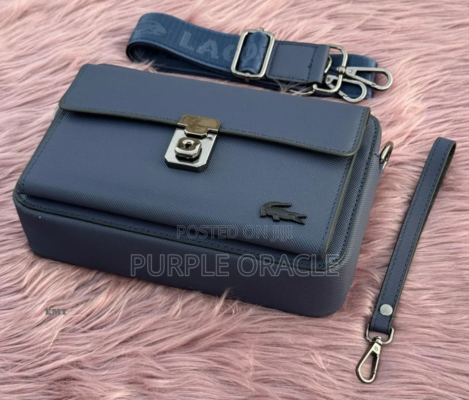 Lacoste Fashion Armpit Clutch for Men