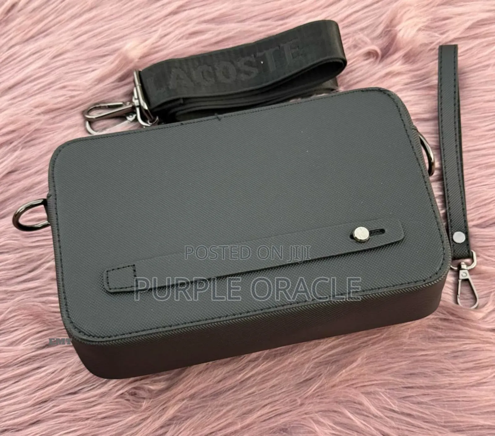 Lacoste Fashion Armpit Clutch for Men