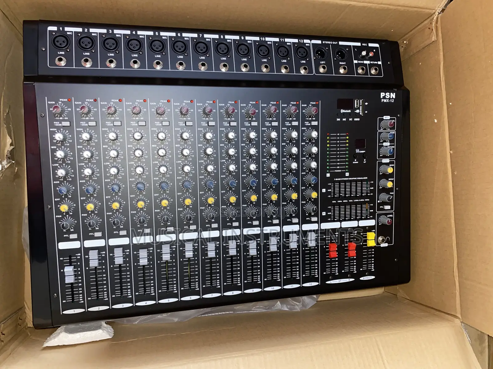 12 Channel Powered Mixer