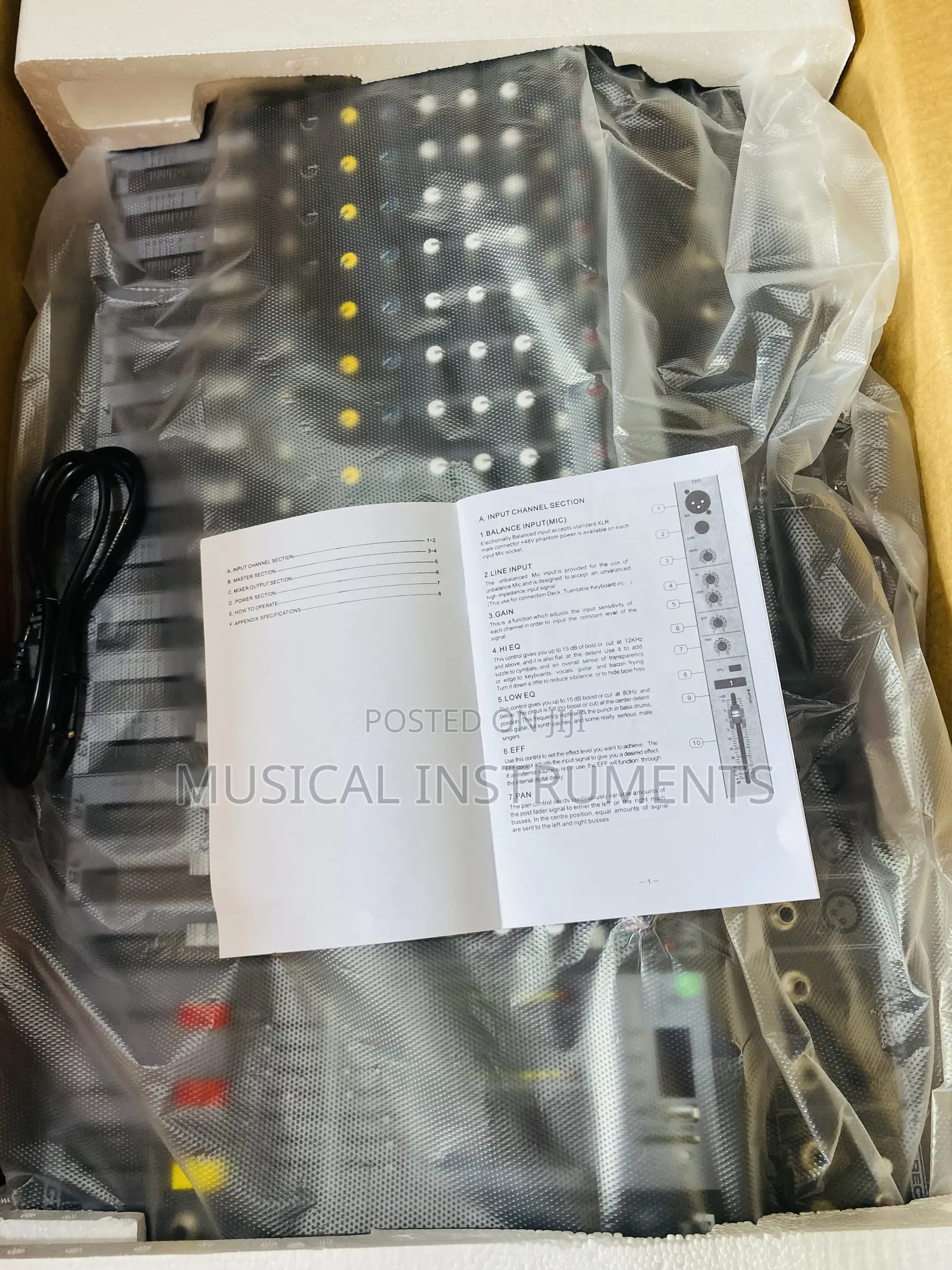 16 Channel Powered Mixer