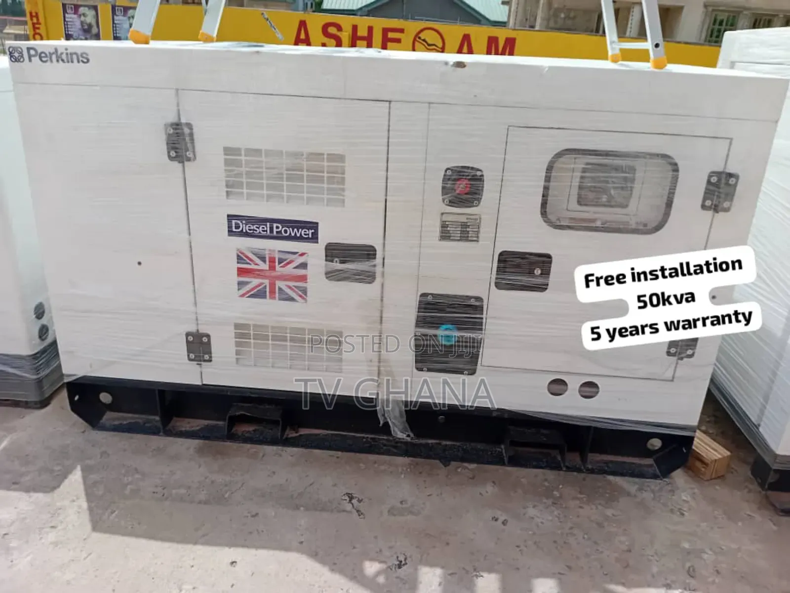 Axionvolt 50kva Silentperkins 50kva Diesel