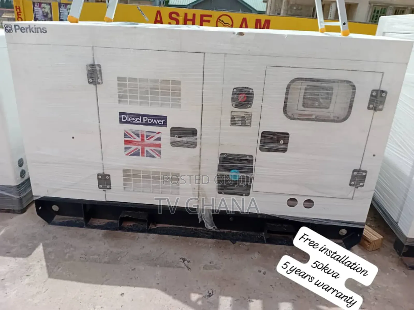 Elitesafex 50kva Silentperkins 50kva Diesel