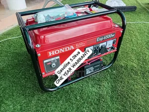 7.5kva Gasoline Honda Honda Key Start 6500watts Key Start