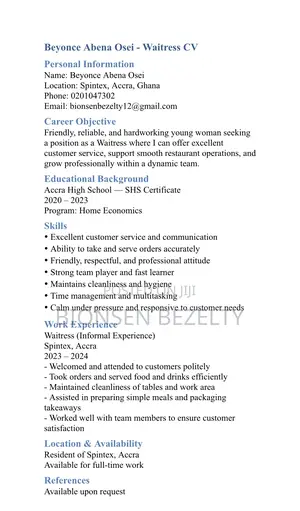 Restaurant Workers