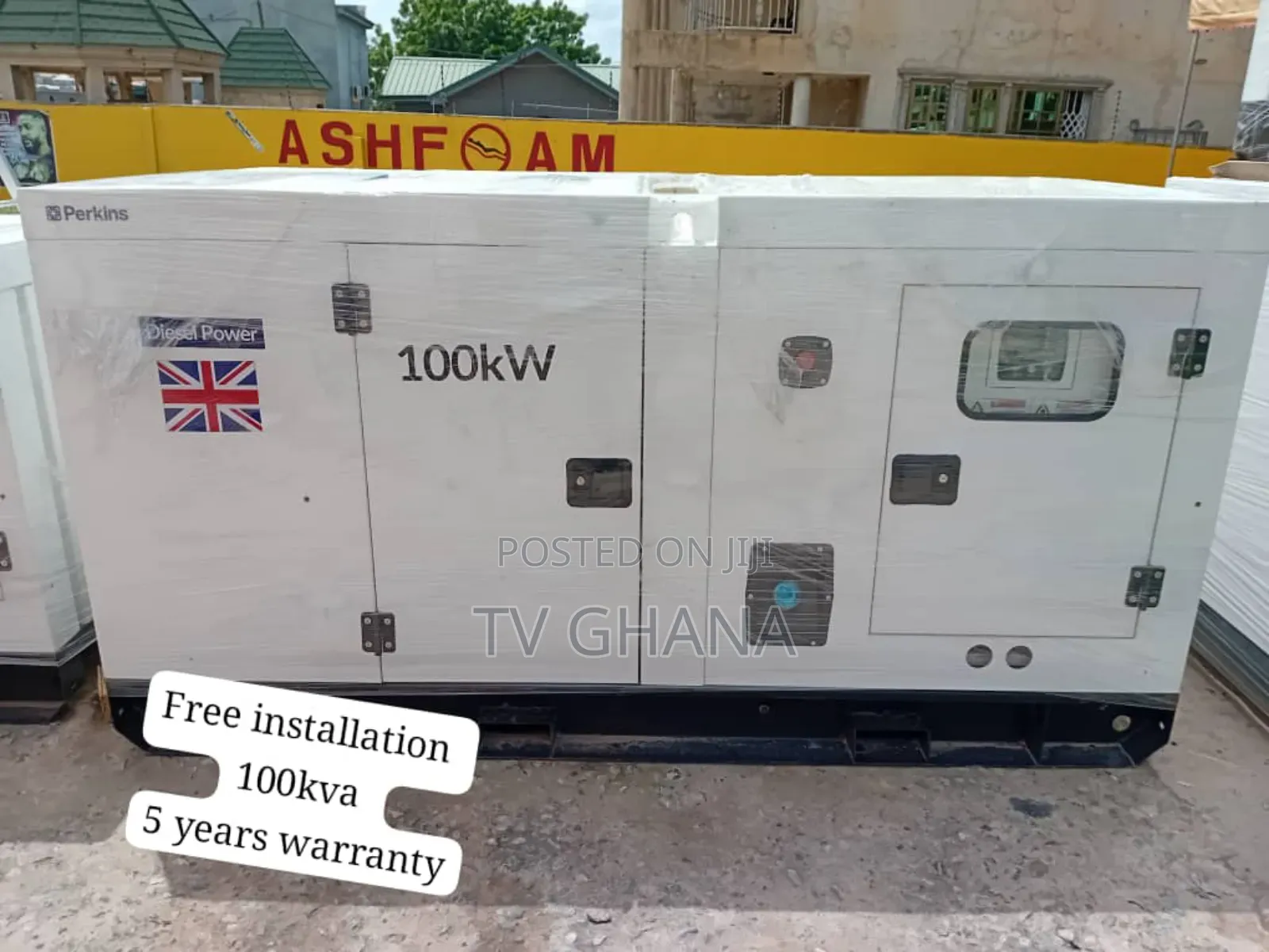 Ultraprime 100kva Silentperkins 100kva Diesel