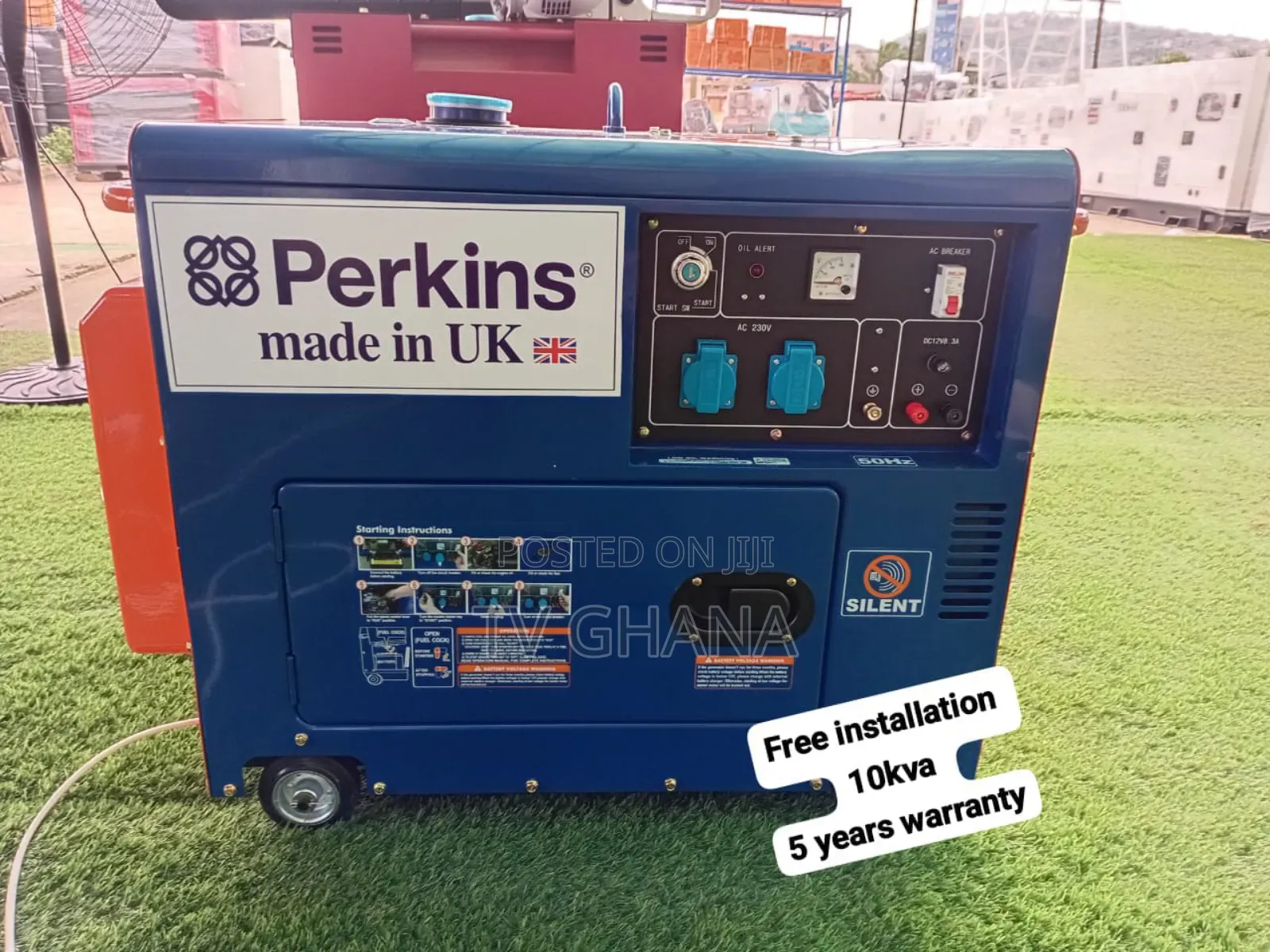 Grandbase 10kva Silentperkins 10kva Diesel