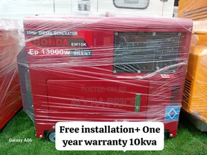 Unadulterated Honda Generator Diesel 10kva Diesel Gen Uk