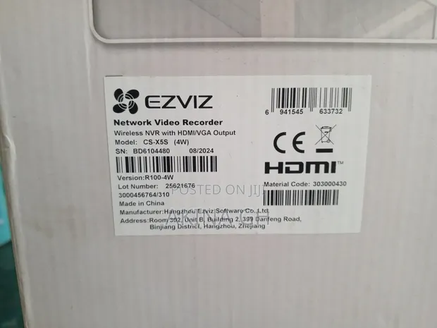 Ezviz 4ch Wireless NVR Cs-X5s (4w) 2