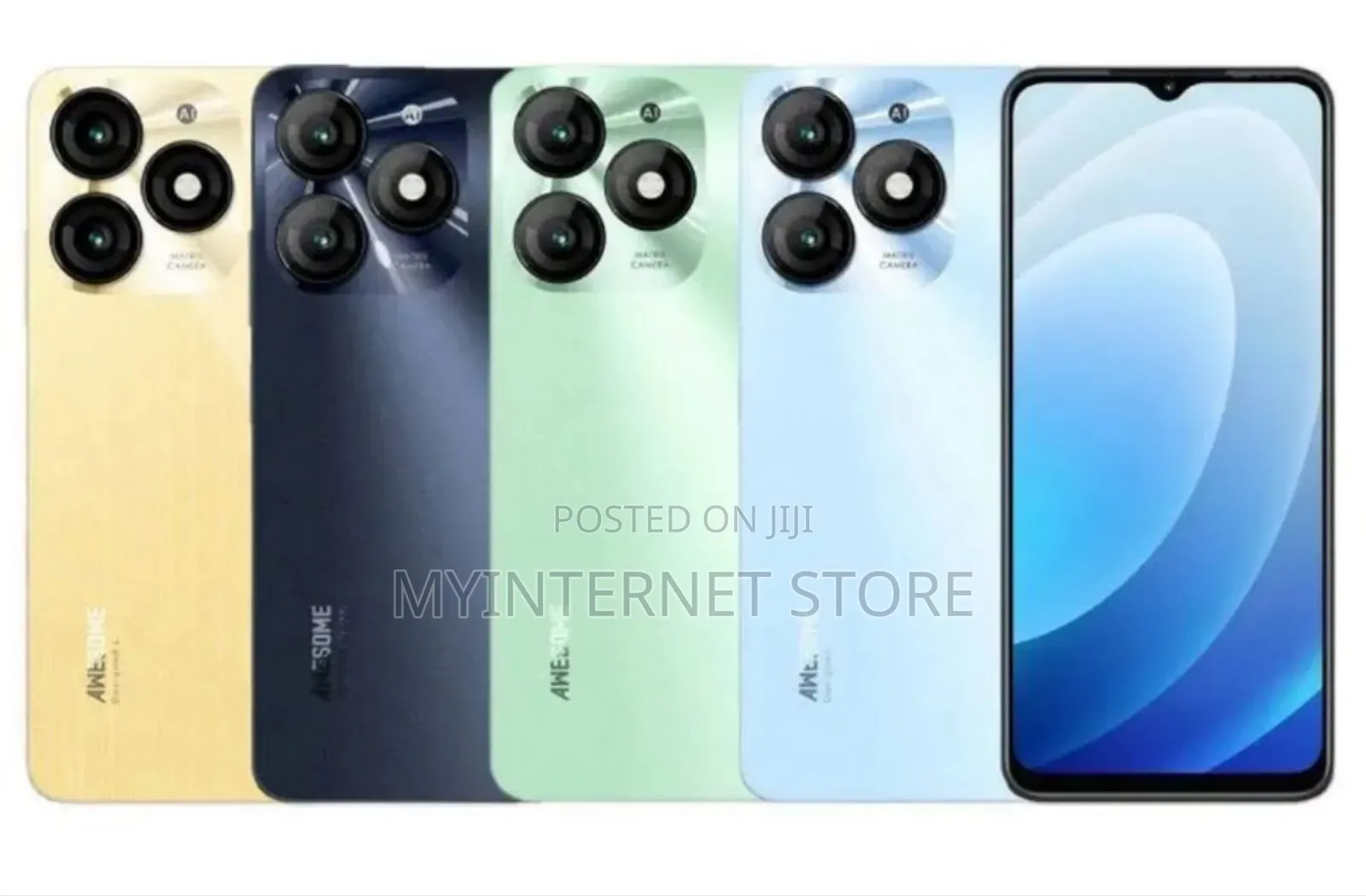 New Itel P65C 128 GB Blue