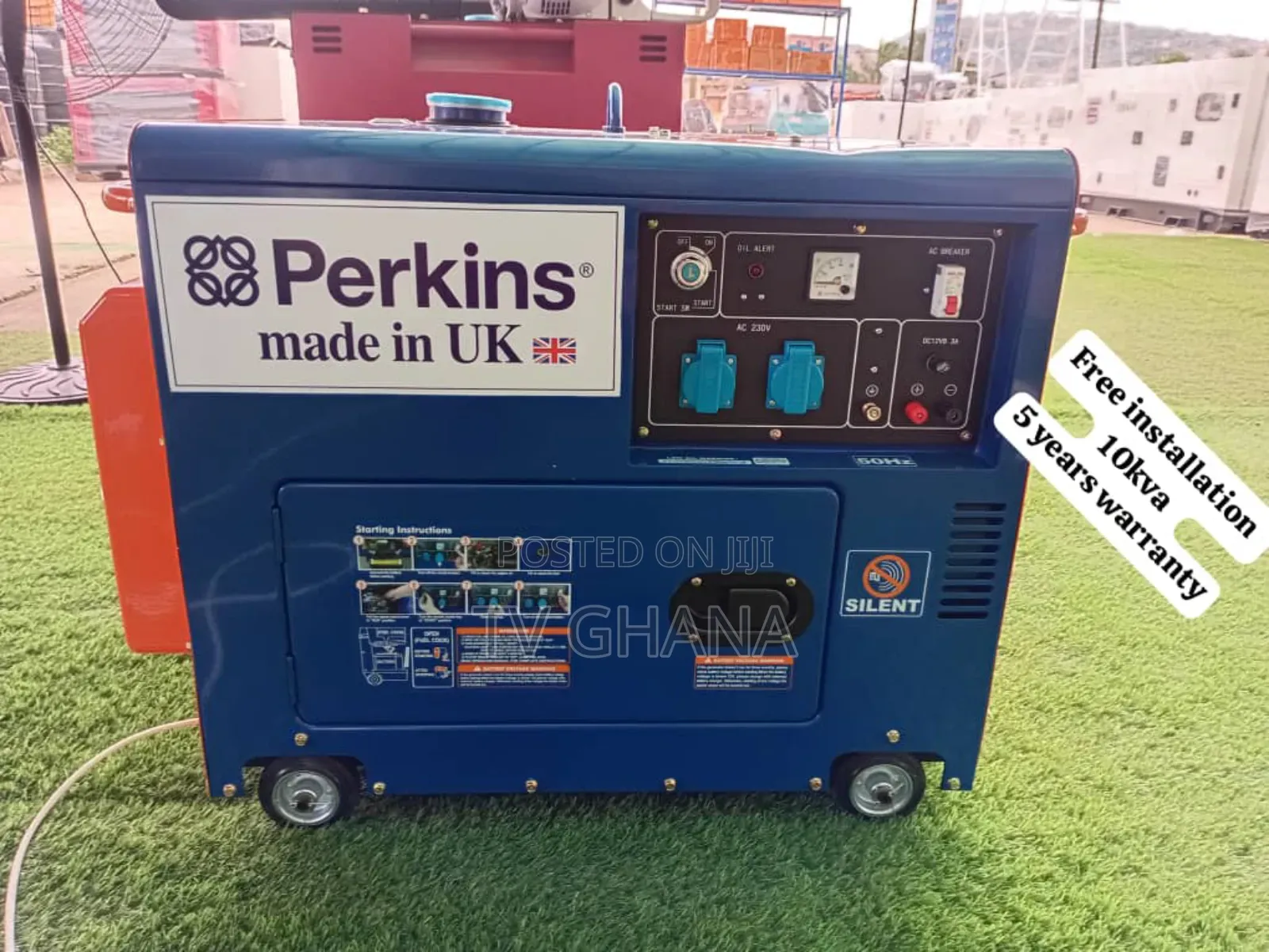 Ampcore 10kva Silentperkins 10kva Diesel