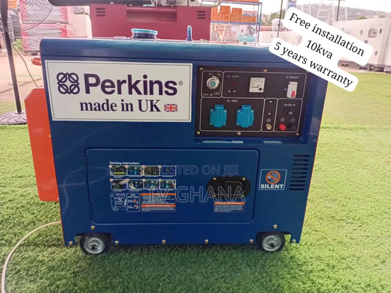 Powergen 10kva Silentperkins 10kva Diesel