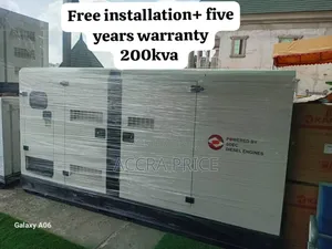Seminal 200kva Uk Perkins Diesel Generator Uk Perkins Silent
