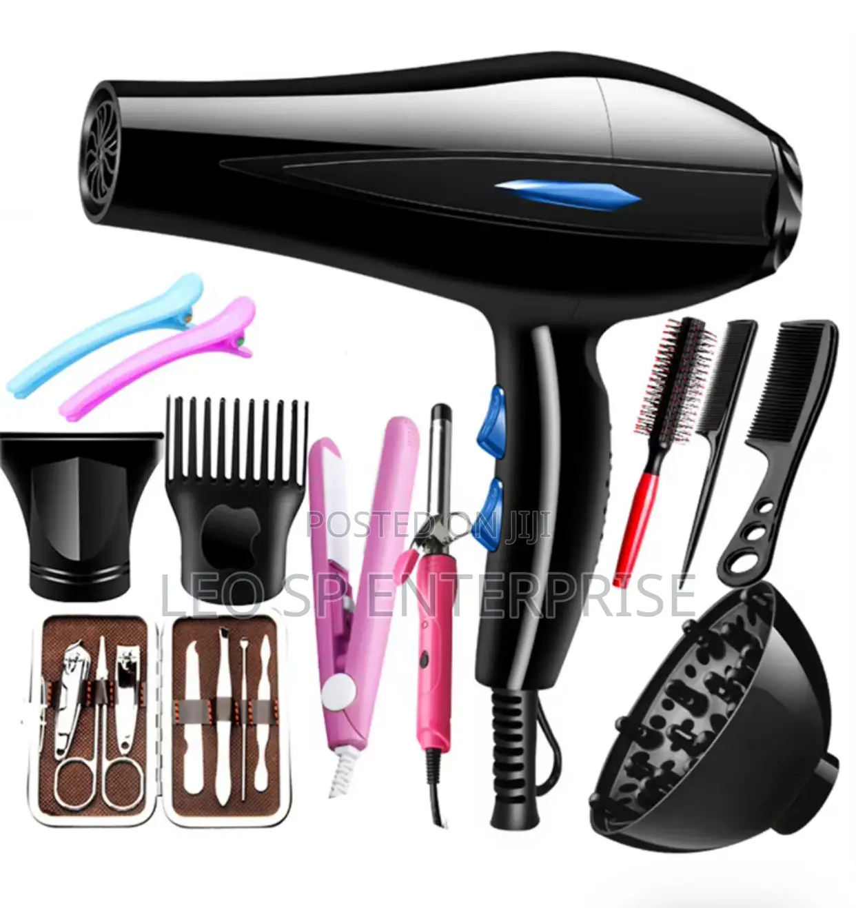 Hair Blower Set With Accessories