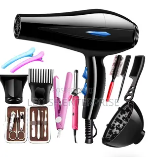 Hair Blower Set With Accessories