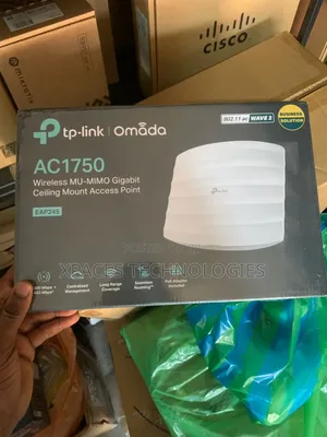 Tplink Ac1750 Wireless Mu-Mimo Gigabit Ceiling Ap(Eap245)