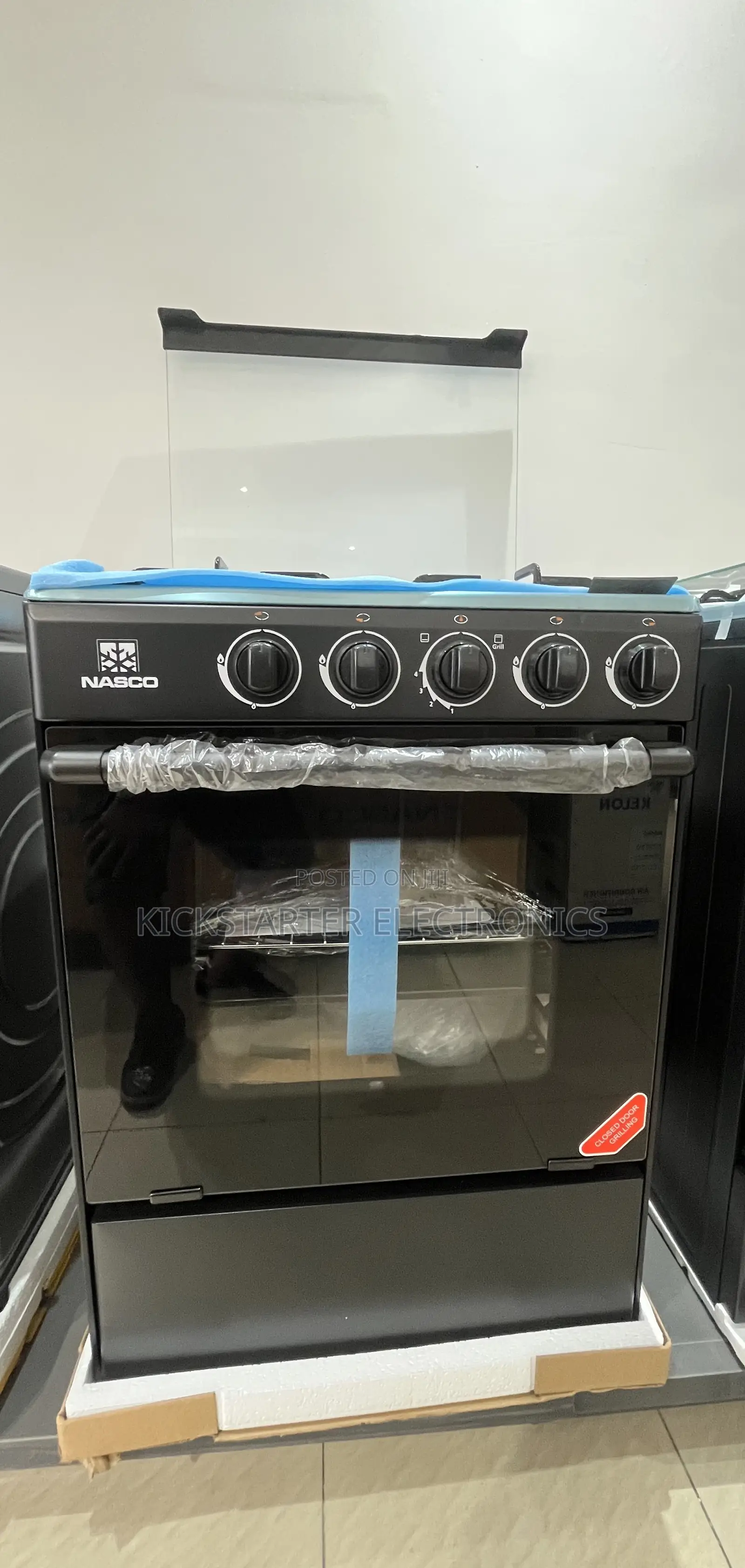 Nasco 4 Burner Gas Cooker Sniper B Black Nasgc-Sniper60b