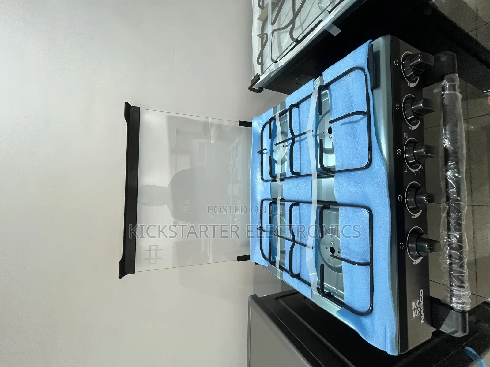 Nasco 4 Burner Gas Cooker Sniper B Black Nasgc-Sniper60b