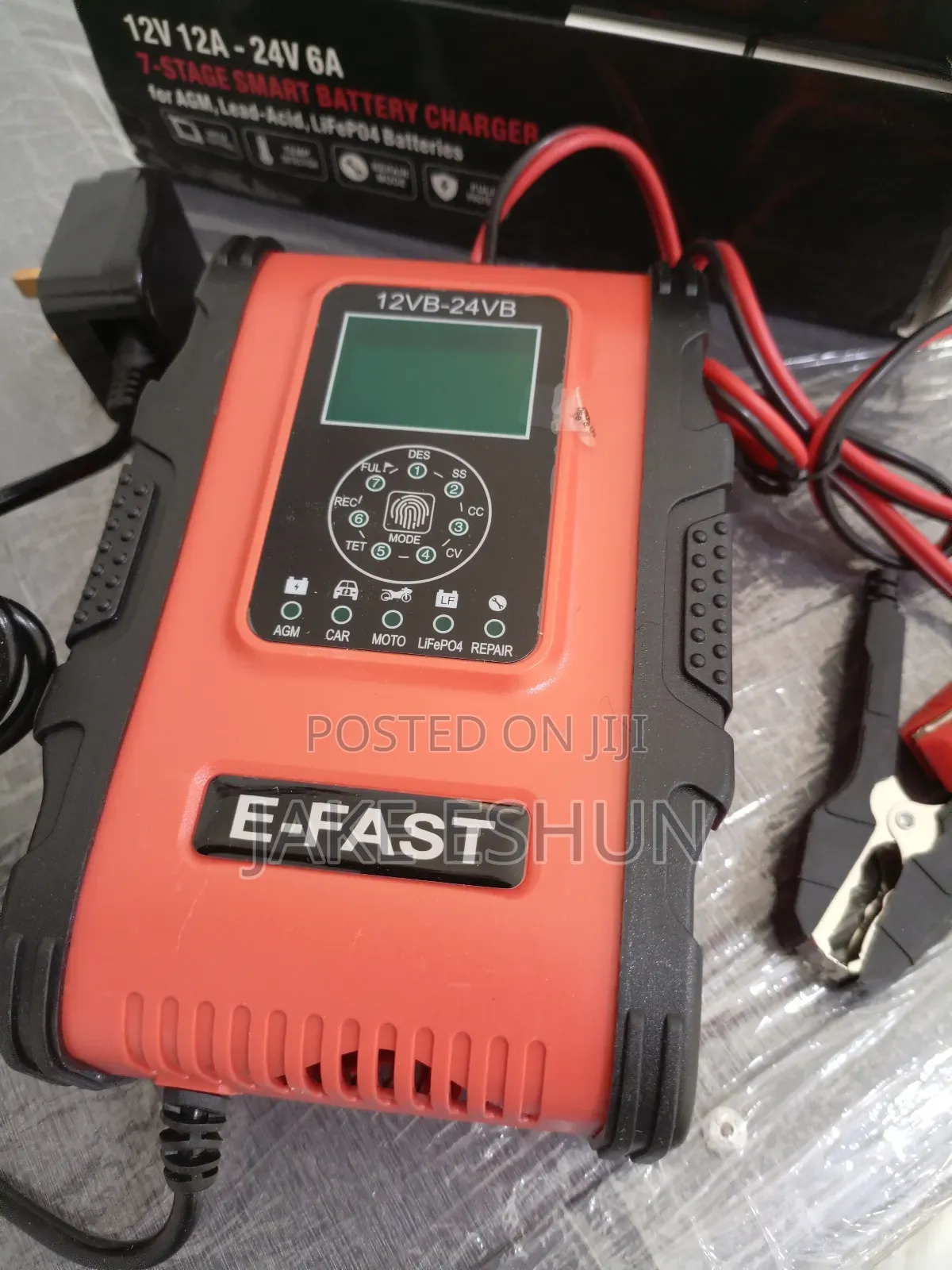 Digital Battery Charger for All Batteries