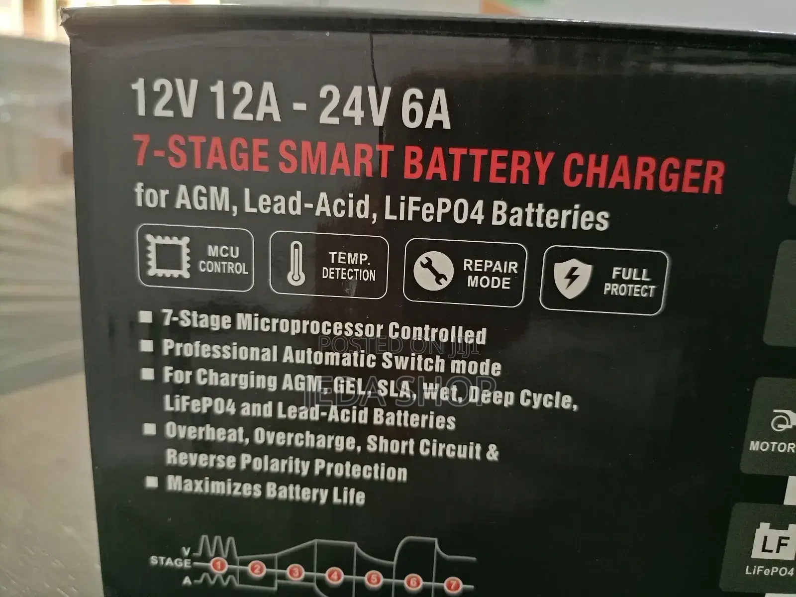 Digital Battery Charger for All Batteries