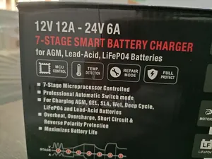 Digital Battery Charger for All Batteries