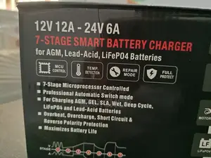 Digital Battery Charger for All Batteries
