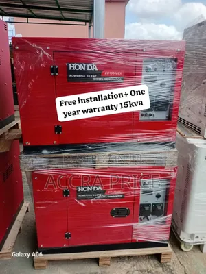 Most Requested Honda Generator 15kva Easy Start 15kva