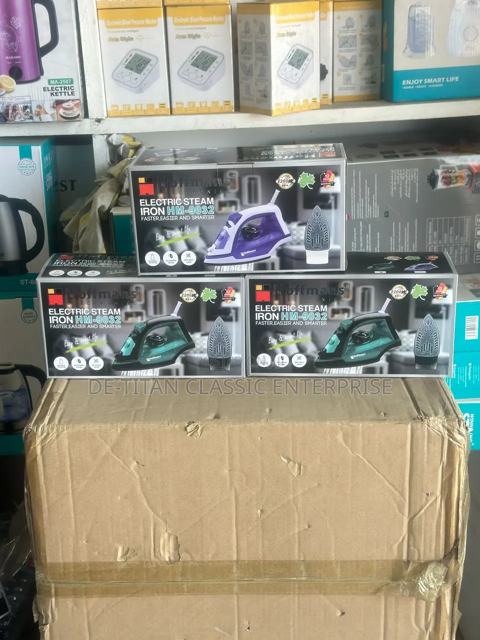 High Quality Professional Dual Dry/Steam Iron