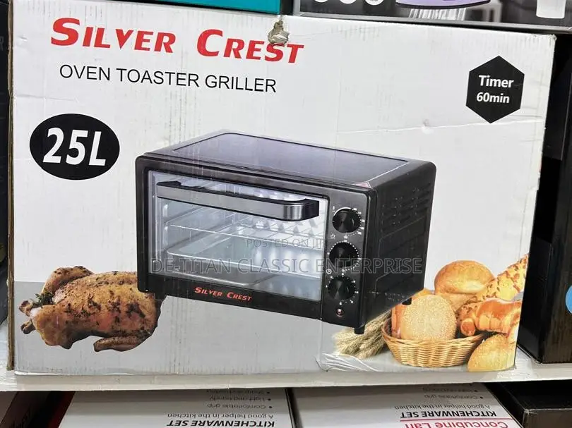 Potable Silver Crest Electric Oven ( Litres)25l