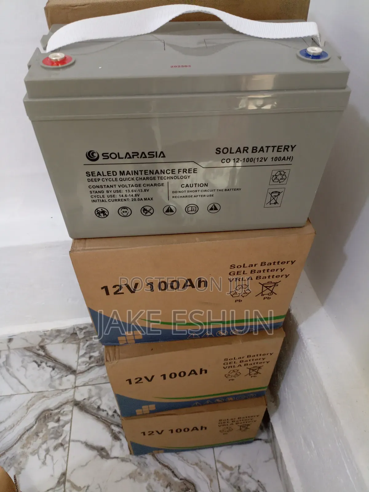 12v 100ah Solar Battery