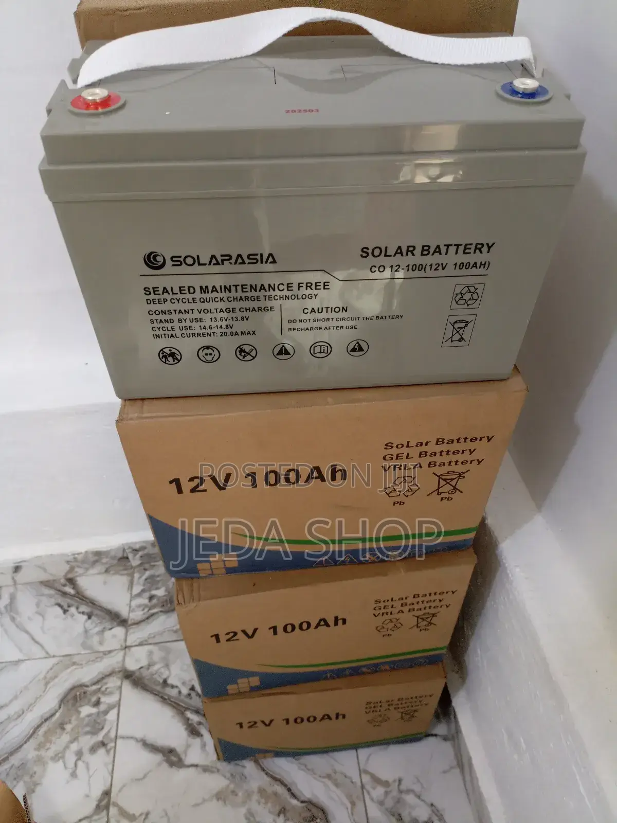 12v 100ah Solar Battery