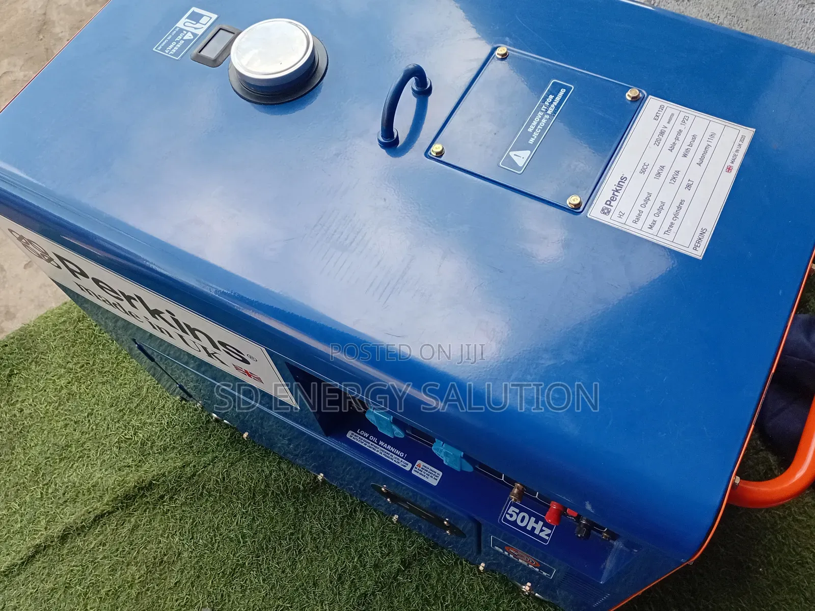 Actionable Uk Made Silent Perkins Generator 10kva Diesel