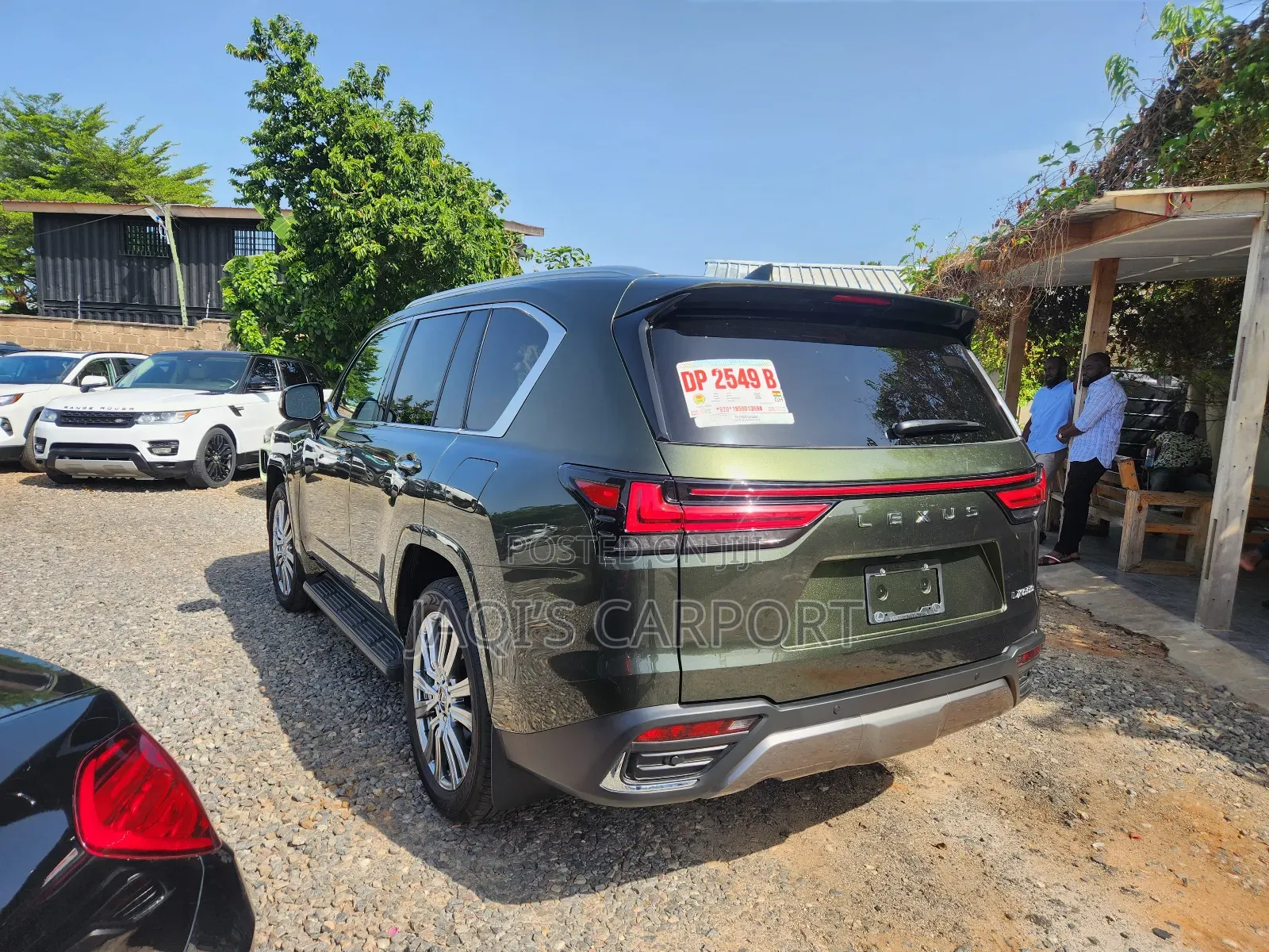 Lexus LX 2024 Green