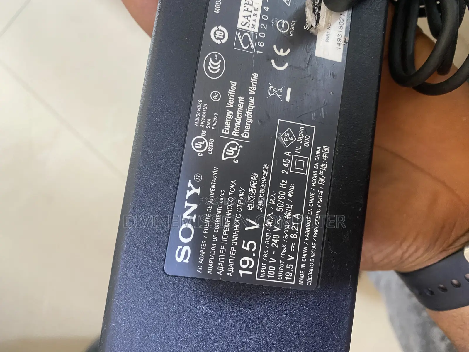 Sony Kd 55x8500d Led Tv Slim 160w.19.5v 8.21a