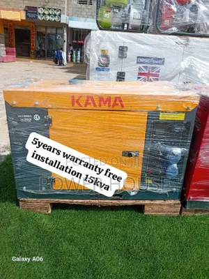 Amp Surge Kama Diesel Generator 15kva 16500watts Kama